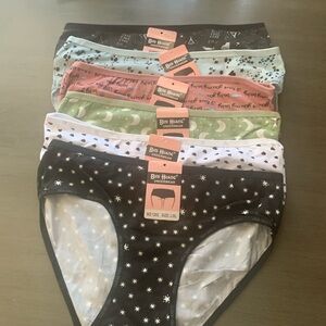 6 Pack Ladies Panties
